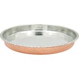 Bakır Yuvarlak Fırın Tepsisi - 40 cm