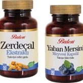 BALEN Bağışıklı 2'li Zerdeçal, Yaban Mersini Kapsül