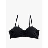 Balenli Çıkarılabilir Askılı Straplez Bikini Üstü