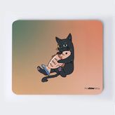 Balığımı Bırakmam Kedi Mousepad