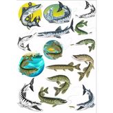 Balık Sticker Set