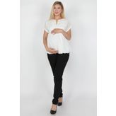 BALİNS 5 Cepli Hamile Pantolon Siyah