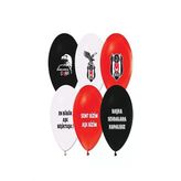 Balon "Beşiktaş" 12'Li Paket