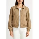 Balon Kollu Crop Mont