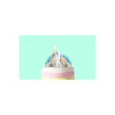 Baloniva RAKAM 4 UNICORN ŞEKİLLİ MUM