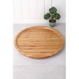 Balsa Bambu Yuvarlak 30Cm Servis-Sunum Tabağı