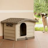 BAMA Çıkarılabilir Tabanlı KÖPEK KULUBESİ BEJ Orta Boy