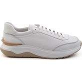 Bambi Beyaz Leather Erkek Sneaker E01087115603