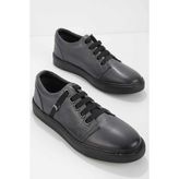Bambi E019020016 Gri Leather Erkek Sneaker
