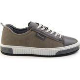 Bambi Gri Leather Erkek Sneaker E01018033543