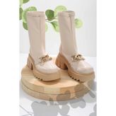 Bambi K02828114609 Bej Kadın Bot