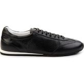 Bambi Siyah Deri Erkek Sneaker E01083017103