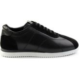 Bambi Siyah Süet Deri Erkek Sneaker E01440030102