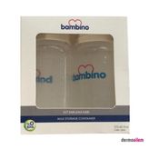 Bambino 125 ml 2 Adet Süt Saklama Kabı