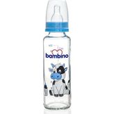 Bambino Desenli Cam Biberon 125 ml - Mavi
