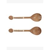 Bambu Detaylı Mango Ağacı Salata Servis Seti(8x31x2 Cm)