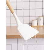 Bambu Saplı Silikon Spatula Kremrengi 1 Adet
