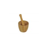Bambum Bari Havan, Bambu, 9.5x9.5x8 cm