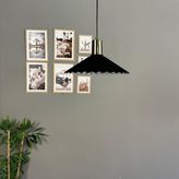Bamyum Avilla Siyah Metal Tekli Avize Kalın Eskitme Fener Kafa Rustik Mutfak Modern Sarkıt Aydınlatma