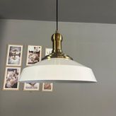 Bamyum Lema Beyaz Tekli Avize Uzun Eskitme Tokmak Başlık Sarkıt Lamba Restoran Cafe Salon Avizeleri