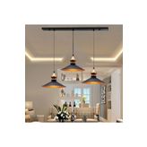 Bamyum Üçlü Salon Siyah Avize