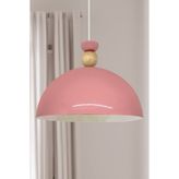 Bamyum Yimpi Pembe Metal Tekli Sarkıt Avize E27 30 cm