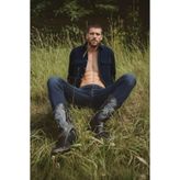 banny Erkek Oversize Jean Gömlek, Lacivert