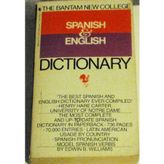 Bantam New Coll Span/Eng Di (R Williams Edwin B.