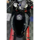 Banxtre RKS SRK125R Motosiklet için Depo Üstü Tribal Dövme Sticker (Sağ ve Sol) (Gri)