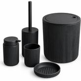 Banyo Seti 5'Li (Siyah)