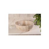 banyodecor Traverten Çanak Mermer Lavabo
