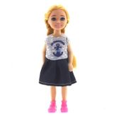 Baonier Denizci Elbiseli 14 cm Sarışın Tekli Kız Bebek