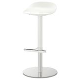 Bar taburesi, beyaz, 76 cm