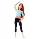 Barbie DPP74 Kızıl Saçlı Sonsuz Hareket