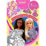 Barbie - Şeker Boyama Çantam - Çıkartmalı - 1