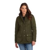 Barbour Beadnell Polar Kapitone Ceket OL91 Olive