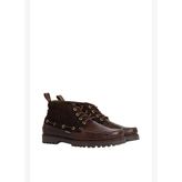 Barbour Harle Mid Chukka Bot BR98 Dk Brown Brown Cord