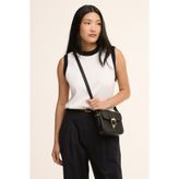 Barbour Mini Rosa Deri Çapraz Çanta BK11 Black
