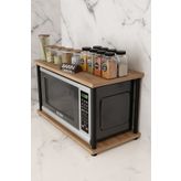 BARIN DESIGN Çevir Kur Mutfak Tezgah Üstü Mikrodalga Rafı Çok Amaçlı Organizer Stand Baharatlık Raf Sistemleri
