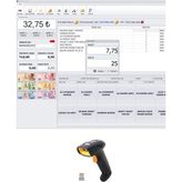 Barkod Satış Sistemi & Market Programı & Kablosuz Barkod Okuyucu
