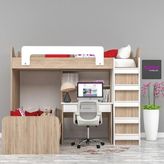 Barn Merdivenli Ranza Mdf - Beyaz - 100 x 100 cm