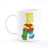 Bart Simpson Baskılı Kupa Bardak