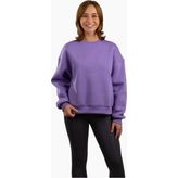 Based On Basics Oversize Kadın Sweatshirt - M - Mor - Mor