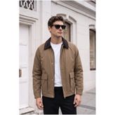 BASEL.CO Gabardin Torba Cep Tasarım Ceket/Mont