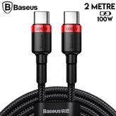 Baseus Cafule PD2.0 100W flash Şarj Usb 2 Metre Type-C Kablo