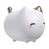 Baseus Cute Series Silikon Sevimli Kitty Karikatür Gece Lambası