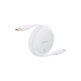 Baseus Free2pull Mini Charging Cable Usb-C To Usb-C 60W 1M Beyaz