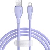 Baseus Pud. Usb-A 2.4A 1.2 m Mor Lightning Şarj Kablosu