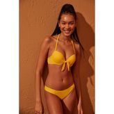 Basic Hipkini Sarı Bikini Altı - Ten - 34
