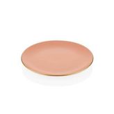 Basic Servis Tabağı 6 Lı Set Somon Pembe - 26cm